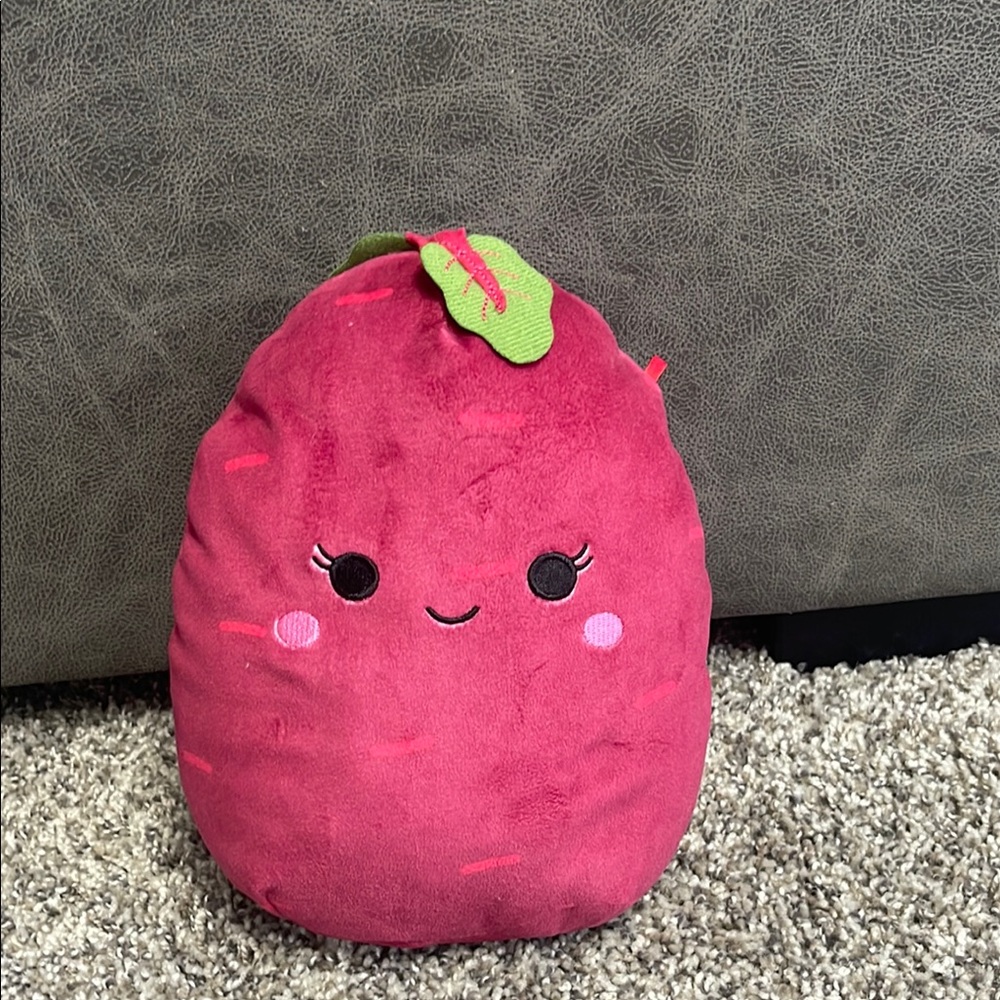 Squishmallows Pink Strawberry Stuffed Animal